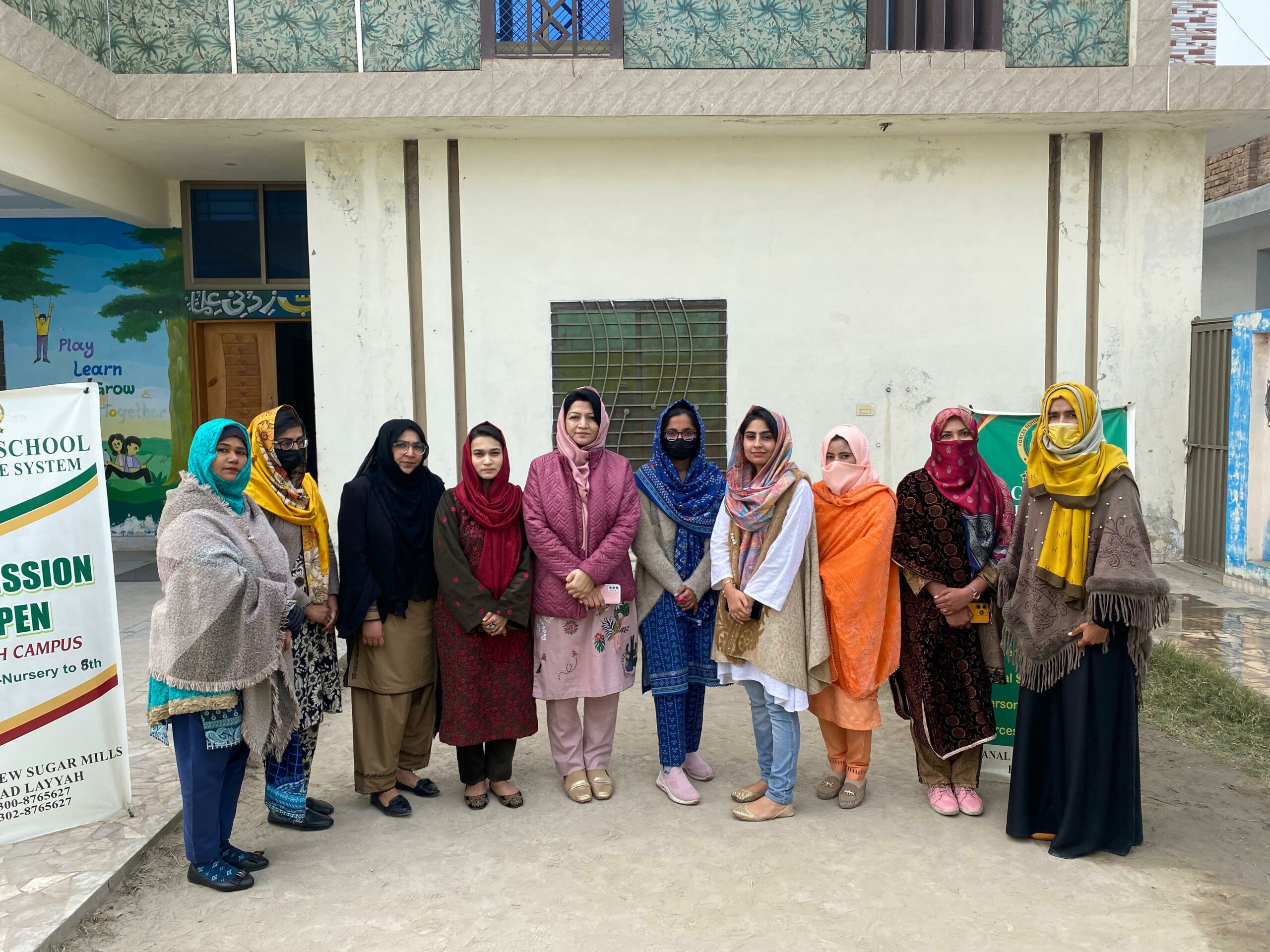 Alhamdu Llilah Visit of FSCS Academic Team to FSCS-Layyah Campus for School Support Program